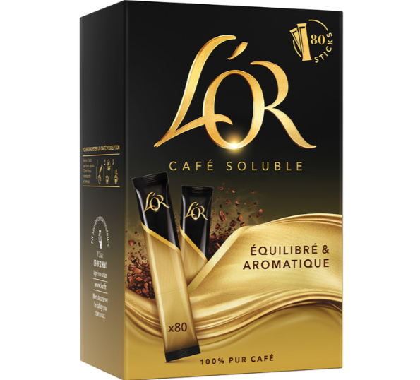 L'Or - Caffè solubile 100% Arabica 80 bustine